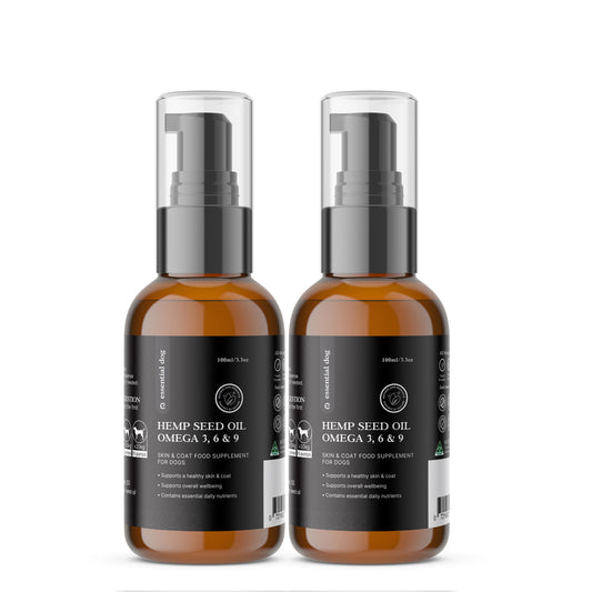 100% Raw Hemp Seed Oil for Dogs – Skin, Coat & Stress Relief 100ml